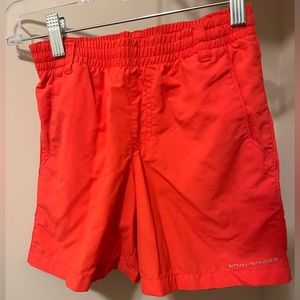 NWOT Columbia PFG swim trunks boys size 8 with Omni-shade UPF 50